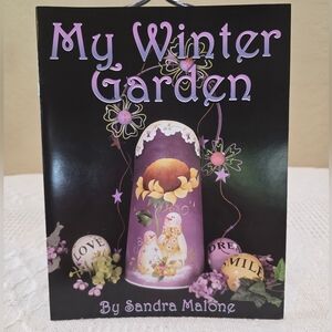 2007 My Winter Garden Painting Design Craft Seasonal Snowman Flower Craft Book